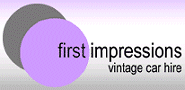 Click here to visit First Impressions Vintage Car Hire
